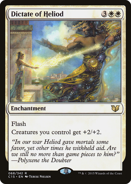 Dictate of Heliod (C15-068) - rare