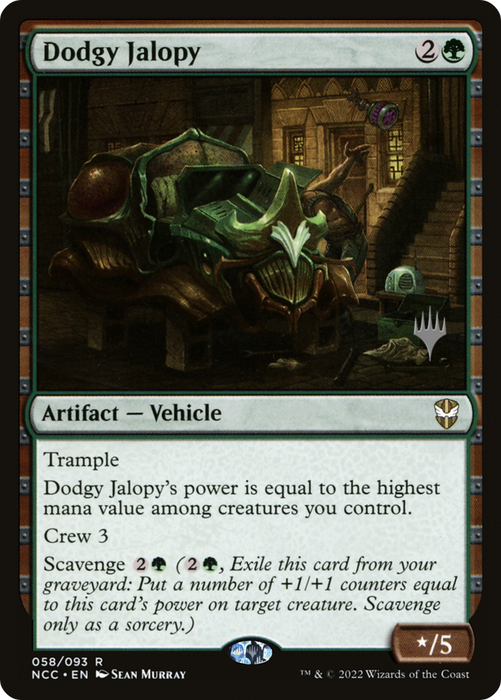 Dodgy Jalopy (PPSNC-58P) - rare - Foil