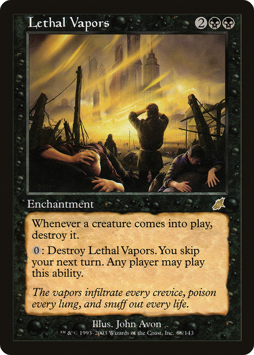 Lethal Vapors (SCG-068) - rare - Foil