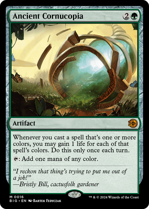 Ancient Cornucopia (BIG-016) - mythic - Foil