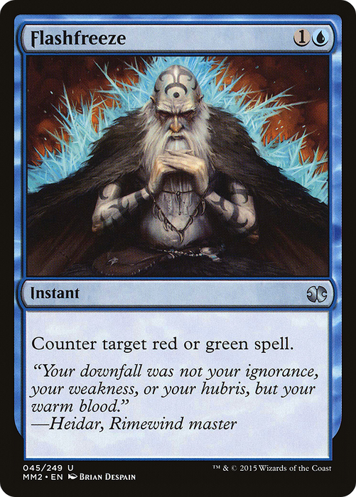 Flashfreeze (MM2-045) - uncommon - Foil