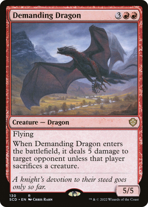 Demanding Dragon (SCD-130) - rare