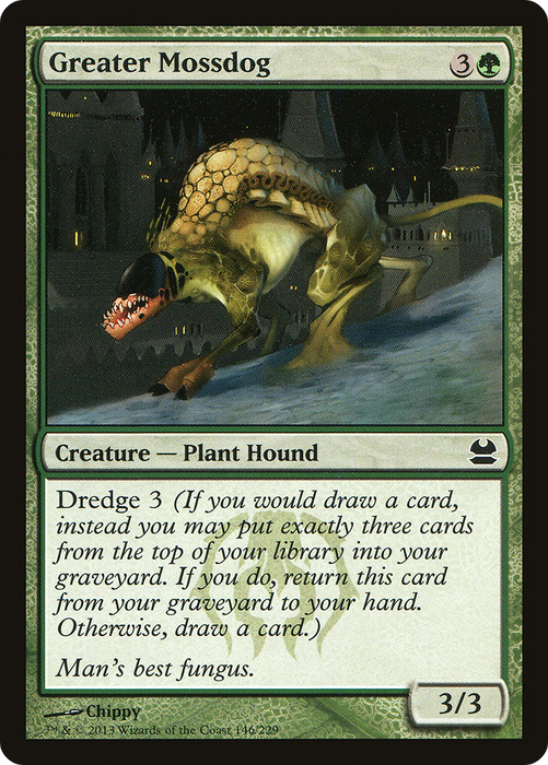 Greater Mossdog (MMA-146) - common - Foil