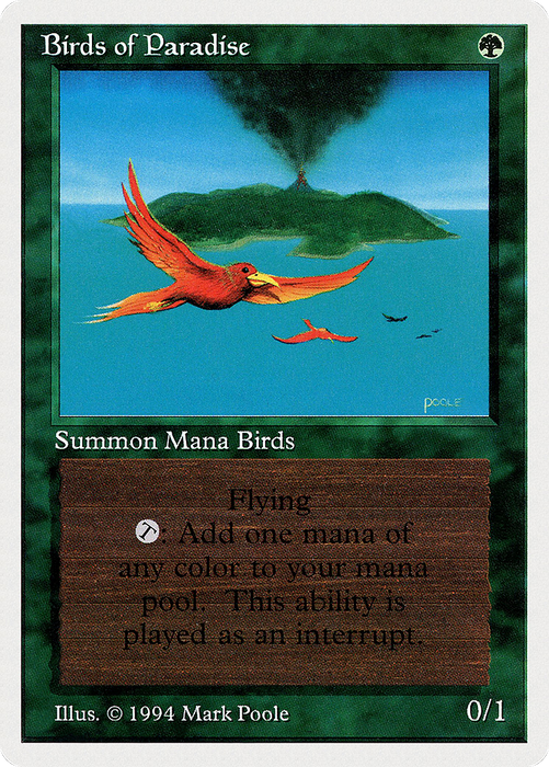 Birds of Paradise (SUM-187) - rare