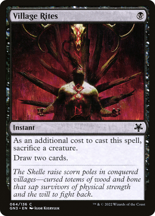 Village Rites (GN3-064) - common