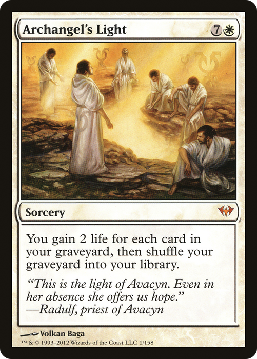 Archangel's Light (DKA-001) - mythic - Foil