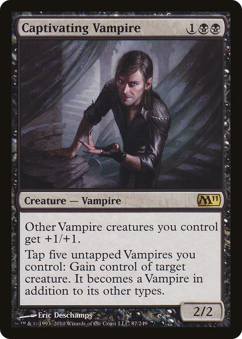 Captivating Vampire (M11-087) - rare - Foil