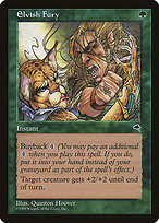 Elvish Fury (TMP-226) - common