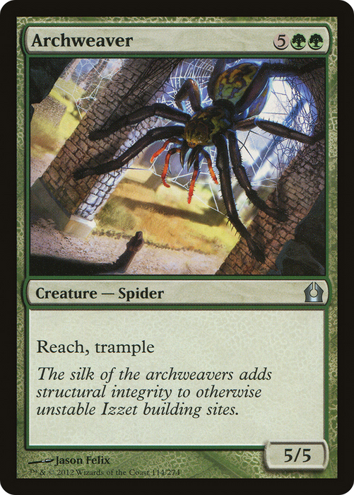 Archweaver (RTR-114) - uncommon - Foil