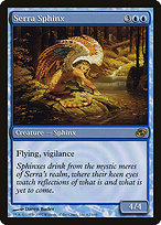 Serra Sphinx (PLC-062) - rare: (colorshifted) - Foil