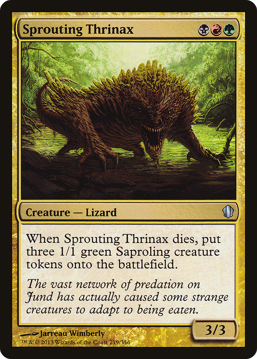Sprouting Thrinax (C13-219) - uncommon