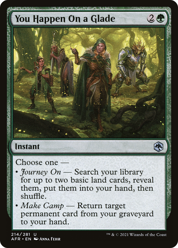 You Happen On a Glade (AFR-214) - uncommon