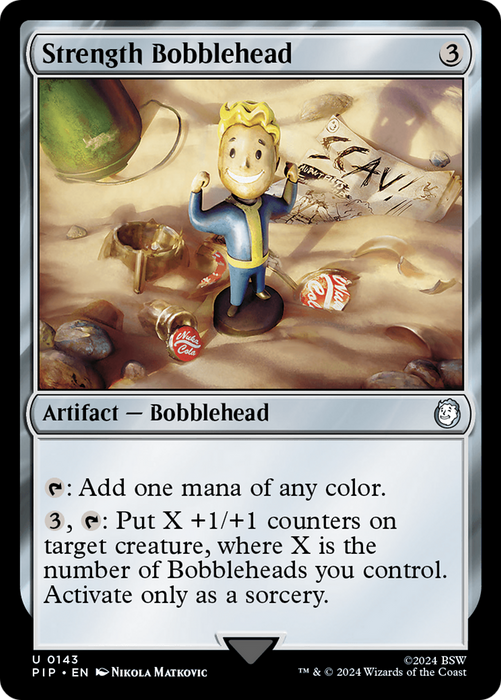 Strength Bobblehead (PIP-143) - uncommon