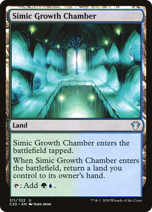 Simic Growth Chamber (C20-311) - uncommon