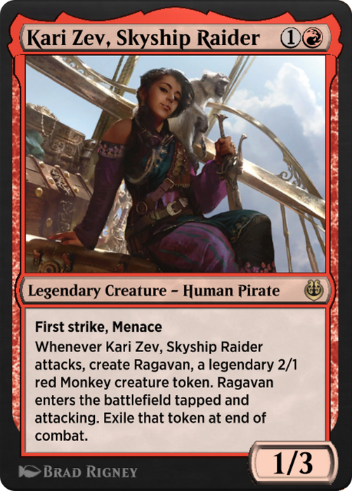 Kari Zev, Skyship Raider (KLR-133) - rare