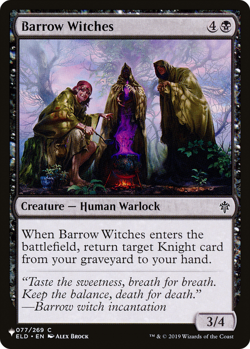 Barrow Witches (LIST-ELD-77) - common