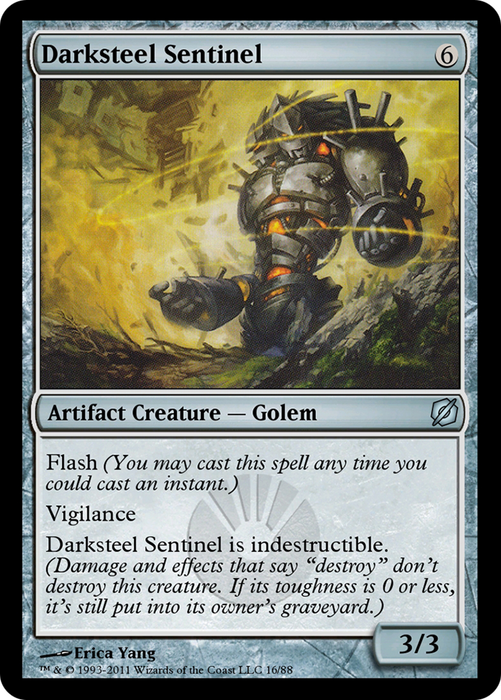 Darksteel Sentinel (TD2-016) - uncommon