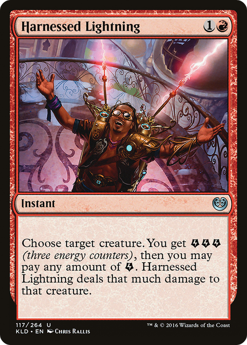 Harnessed Lightning (KLD-117) - uncommon
