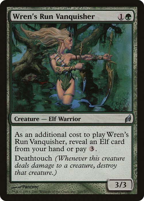 Wren's Run Vanquisher (LRW-245) - uncommon - Foil