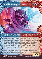 Alania, Divergent Storm (BLB-327) - rare: (Showcase) (Borderless) - Foil