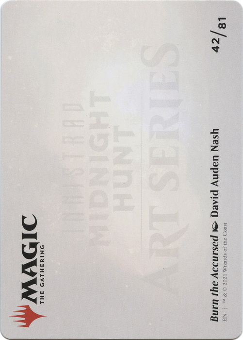 Burn the Accursed // Burn the Accursed (AMID-042) - common (Borderless)