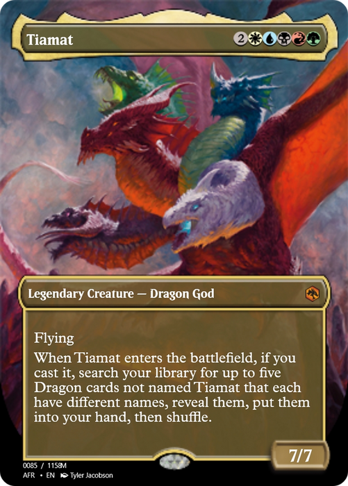 Tiamat (PRM-92786) - mythic - Foil