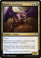 Ruthless Deathfang (MIC-154) - uncommon