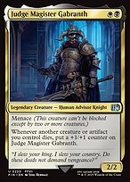 Judge Magister Gabranth (FIN-230) - uncommon - Foil