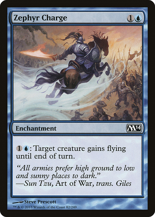 Zephyr Charge (M14-082) - common - Foil