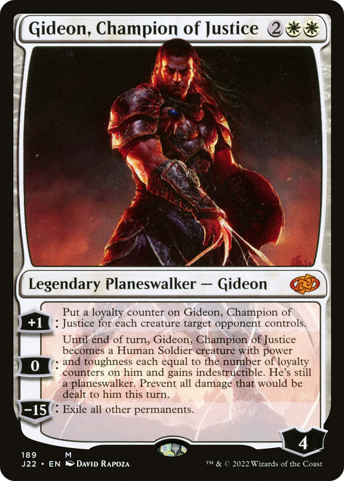 Gideon, Champion of Justice (J22-189) - mythic