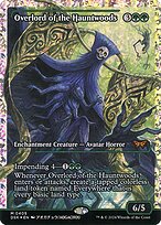 Overlord of the Hauntwoods (DSK-405) - mythic: (Showcase) - Foil