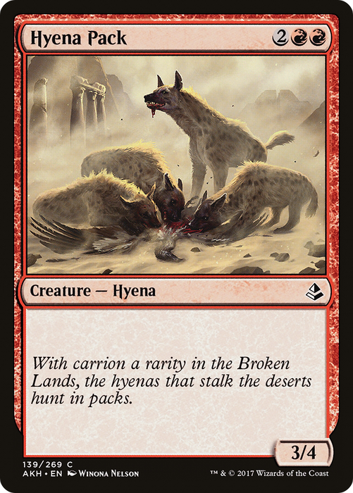 Hyena Pack (AKH-139) - common - Foil