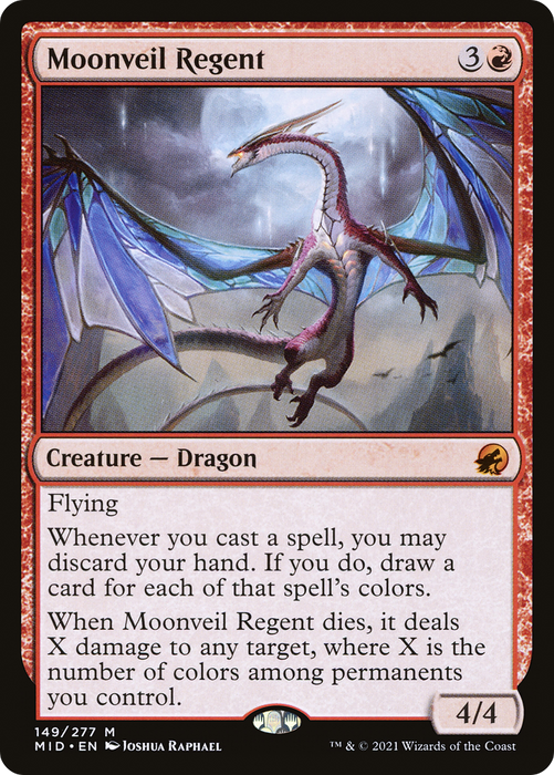 Moonveil Regent (MID-149) - mythic - Foil