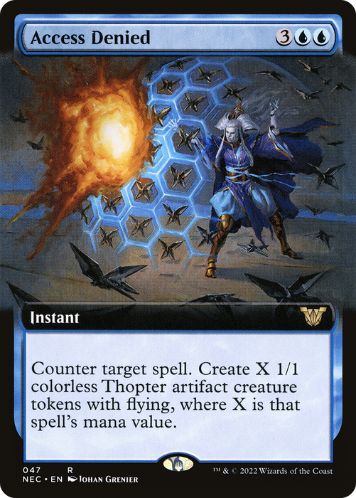 Access Denied (NEC-047) - rare: (Extended Art)