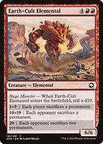 Earth-Cult Elemental (AFR-141) - common - Foil