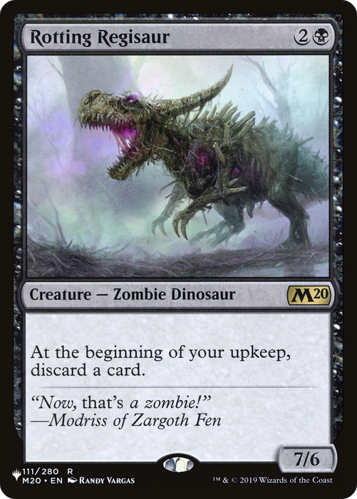Rotting Regisaur (LIST-M20-111) - rare