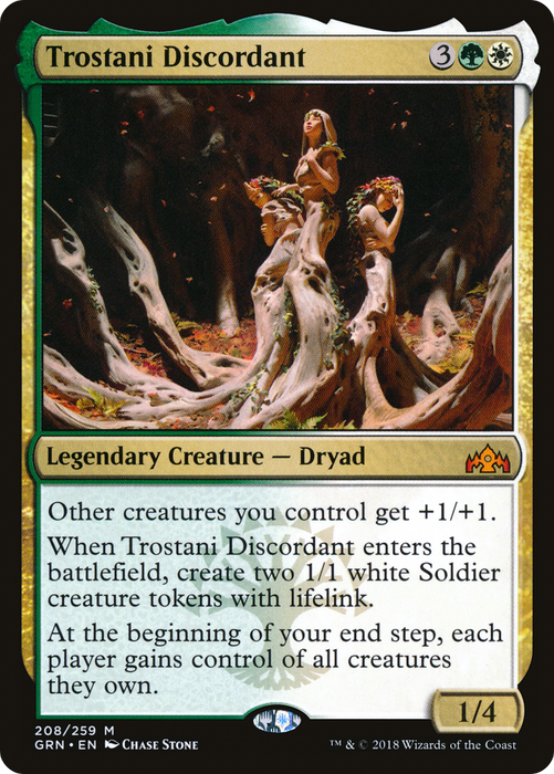 Trostani Discordant (GRN-208) - mythic - Foil
