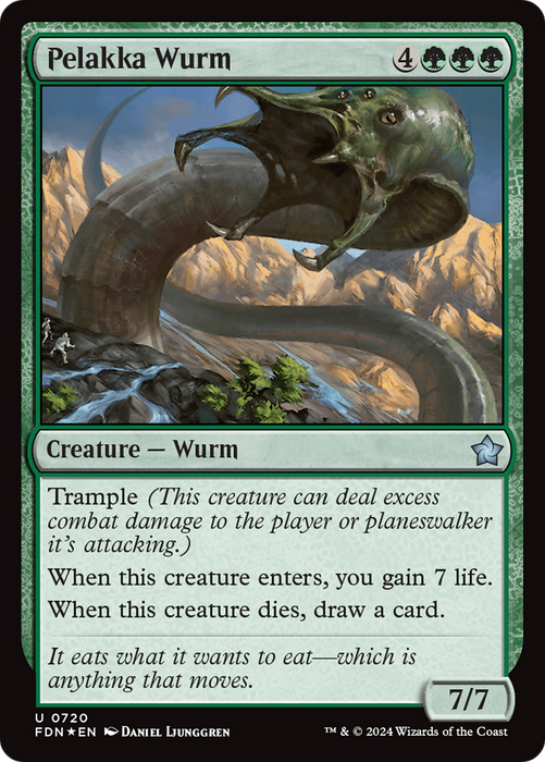 Pelakka Wurm (FDN-720) - uncommon