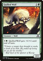 Quilled Wolf (SOI-222) - common - Foil