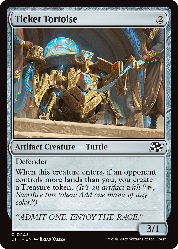 Ticket Tortoise (DFT-245) - common - Foil