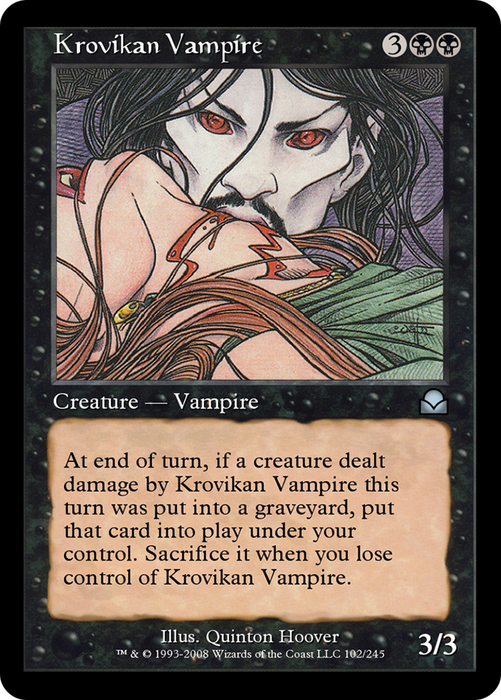 Krovikan Vampire (ME2-102) - uncommon - Foil