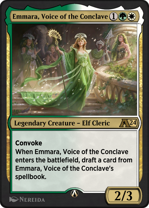 Emmara, Voice of the Conclave (YMKM-022) - rare
