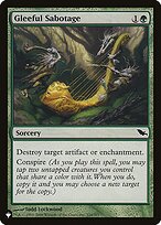 Gleeful Sabotage (PLST-SHM-116) - common - Foil