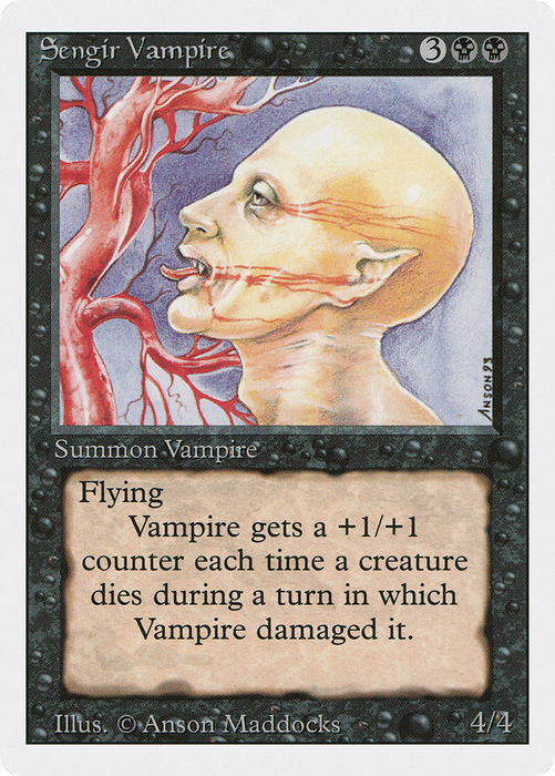 Sengir Vampire (3ED-129) - uncommon