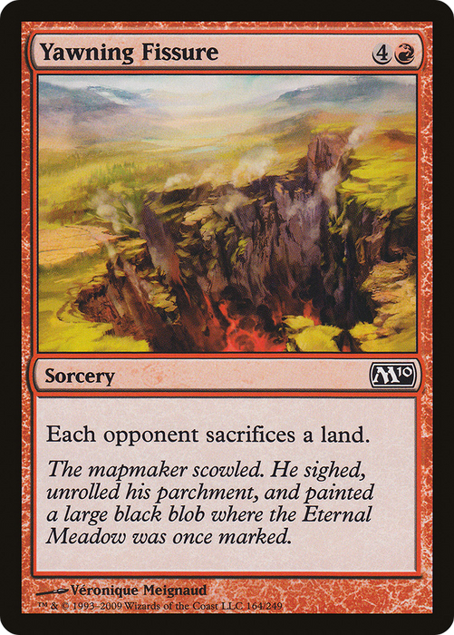 Yawning Fissure (M10-164) - common - Foil