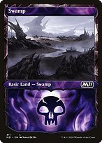 Swamp (M21-311) - common: (Showcase) - Foil