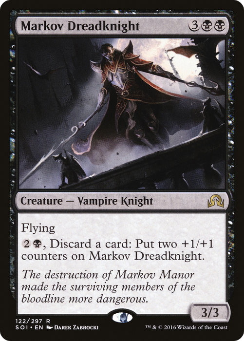Markov Dreadknight (SOI-122) - rare - Foil