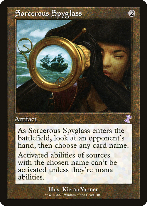Sorcerous Spyglass (TSR-401) - special - Foil