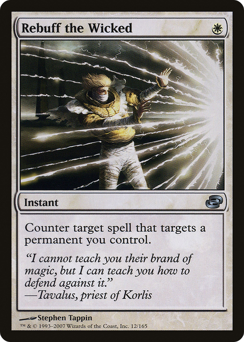 Rebuff the Wicked (PLC-012) - uncommon - Foil