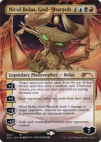 Nicol Bolas, God-Pharaoh (SLC-2017) - mythic (Borderless)